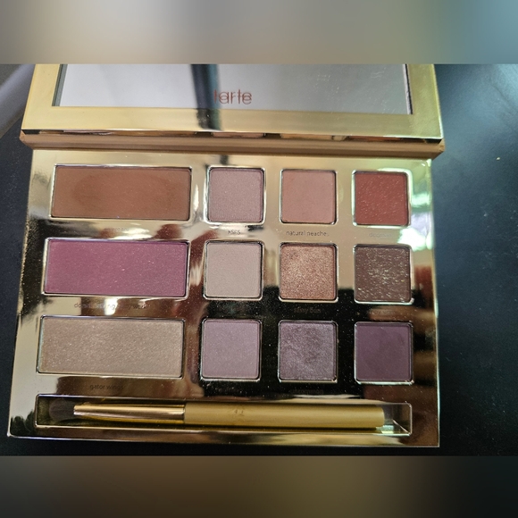 tarte Graveyard Girl Swamp Queen Eyeshadow Palette - Woodgrain Gold Lettering - Picture 4 of 4